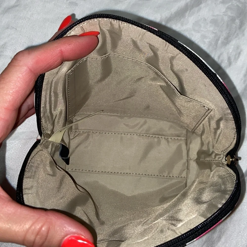 Like new kate spade rose bed shore street cosmetic bag